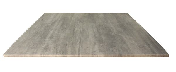 Cubierta Cuadrada Cemento para Mesa de Restaurante