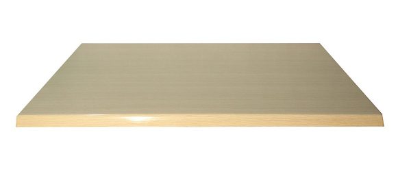 Cubierta Rectangular Roble para Mesa de Restaurante
