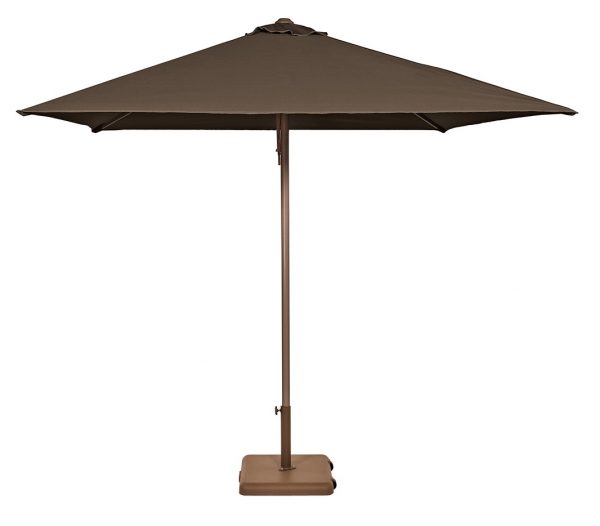 Parasol EOLO con Poste Taupe para Zona de Piscina, Terraza o Playa - Imagen 3