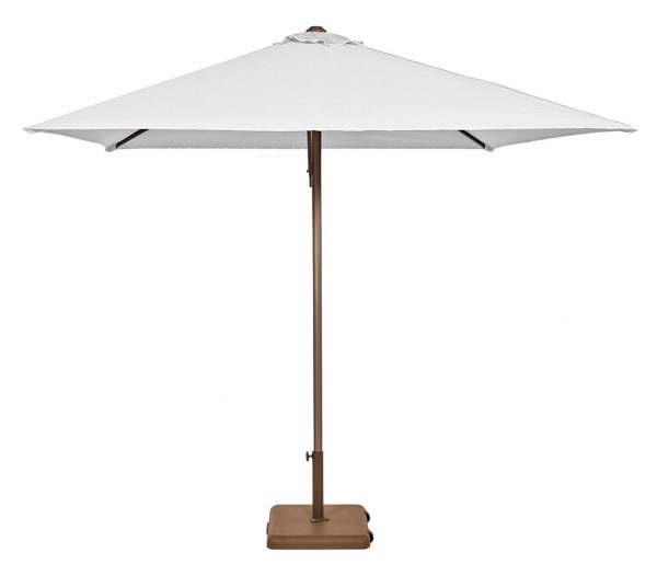 Parasol EOLO con Poste Taupe para Zona de Piscina, Terraza o Playa - Imagen 4