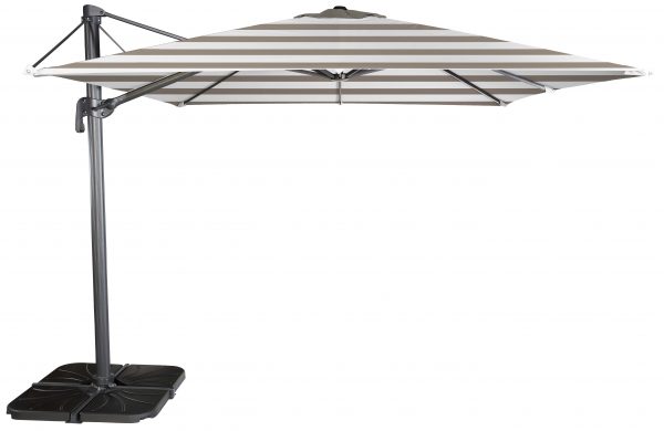 Parasol FLEXO con Poste Antracita para Zona de Piscina, Terraza o Playa