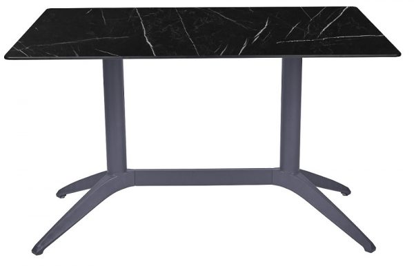 Mesa Quatro Duo Fix Rectangular para Cafetería, Restaurante o Terraza - Imagen 3
