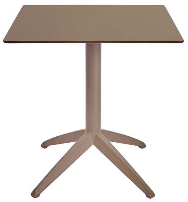 Mesa Quatro Fix Cuadrada para Cafetería, Restaurante o Terraza - Imagen 2