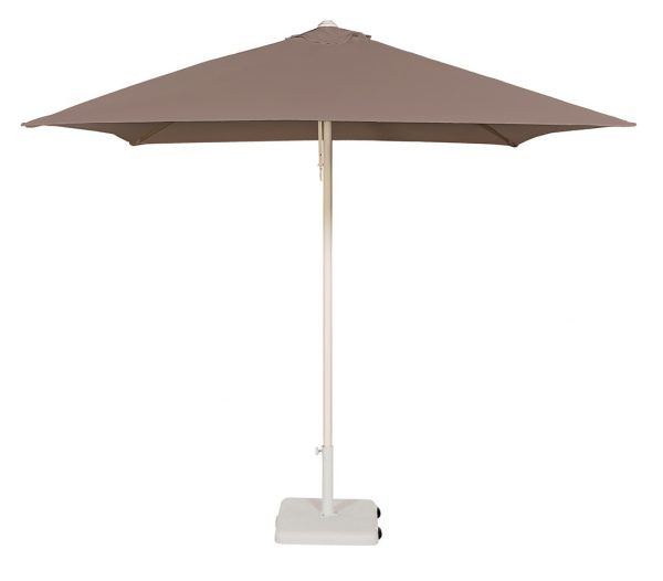 Parasol EOLO con Poste Blanco para Zona de Piscina, Terraza o Playa - Imagen 3