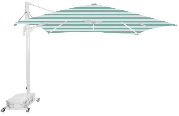 Parasol FLEXO con Poste Blanco para Zona de Piscina, Terraza o Playa - Imagen 6