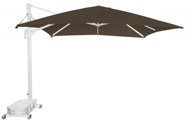 Parasol FLEXO con Poste Blanco para Zona de Piscina, Terraza o Playa - Imagen 5