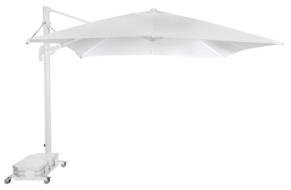 Parasol FLEXO con Poste Blanco para Zona de Piscina, Terraza o Playa - Imagen 13