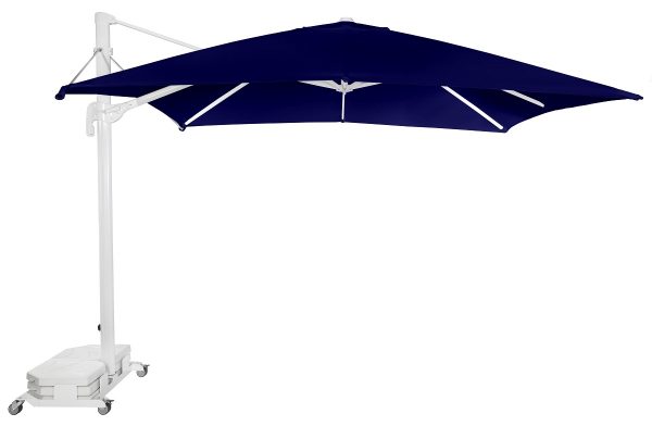 Parasol FLEXO con Poste Blanco para Zona de Piscina, Terraza o Playa - Imagen 10