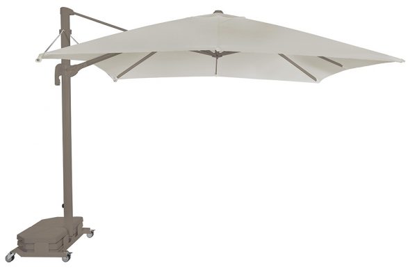 Parasol FLEXO con Poste Taupe para Zona de Piscina, Terraza o Playa - Imagen 3