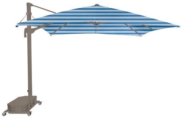 Parasol FLEXO con Poste Taupe para Zona de Piscina, Terraza o Playa - Imagen 2