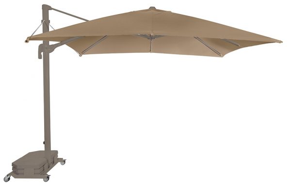Parasol FLEXO con Poste Taupe para Zona de Piscina, Terraza o Playa - Imagen 4