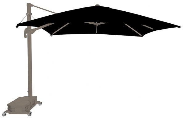 Parasol FLEXO con Poste Taupe para Zona de Piscina, Terraza o Playa - Imagen 6