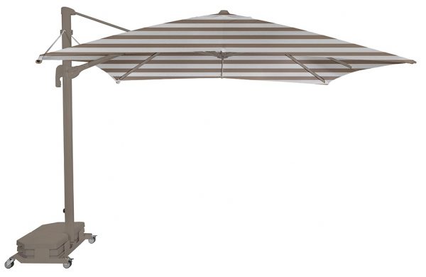 Parasol FLEXO con Poste Taupe para Zona de Piscina, Terraza o Playa - Imagen 7