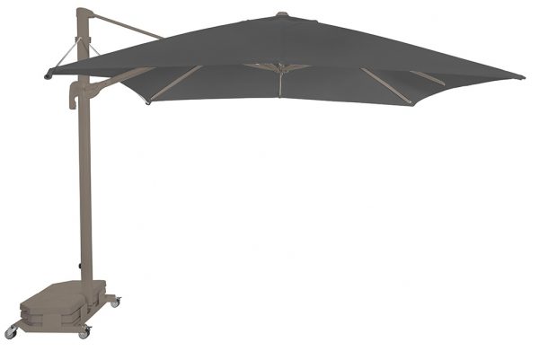 Parasol FLEXO con Poste Taupe para Zona de Piscina, Terraza o Playa - Imagen 8