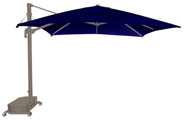 Parasol FLEXO con Poste Taupe para Zona de Piscina, Terraza o Playa - Imagen 9