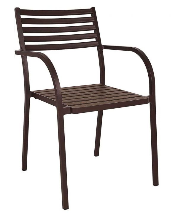 Silla Sicilia con Brazos para Restaurante o Terraza - Imagen 2