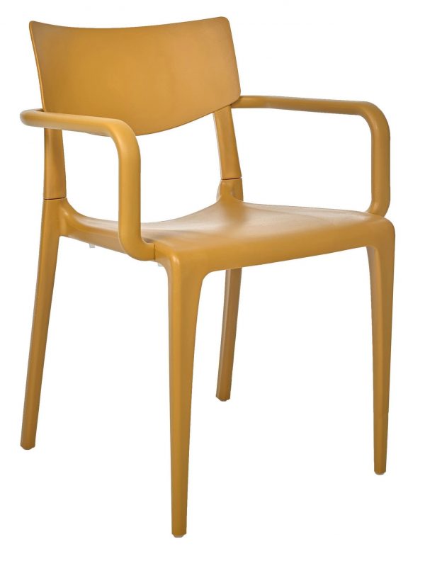 Silla Town con Brazos para Cafetería, Restaurante o Terraza - Imagen 4