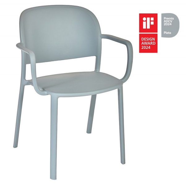 Silla Trena con Brazos para Cafetería, Restaurante o Terraza - Imagen 5
