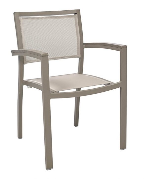 Silla Mónaco con Brazos para Restaurante o Terraza